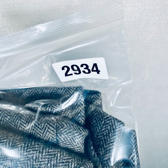 J Crew Blazer Womens 12 Gray Wool Tweed Single Breasted Jacket Clasp - Picture 11 of 11